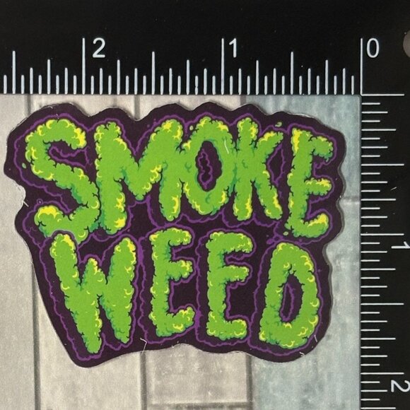 🌀10/$10🌀 Psychedelic 420 Reusable Waterproof Vinyl Sticker Decal - Picture 1 of 1